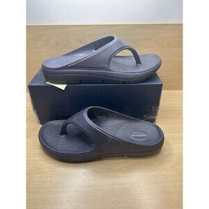Club Room Mens Remy Thong Sandals Molded EVA Navy 100184105MN Size 10